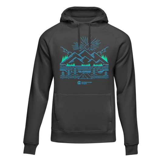 Camping Lines Unisex Hoodie