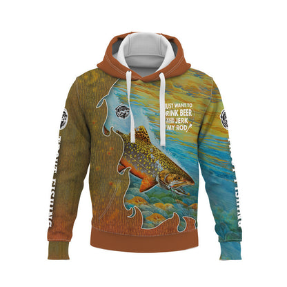 Carp Fishing Hoodie Animal Hunting 3D Printing