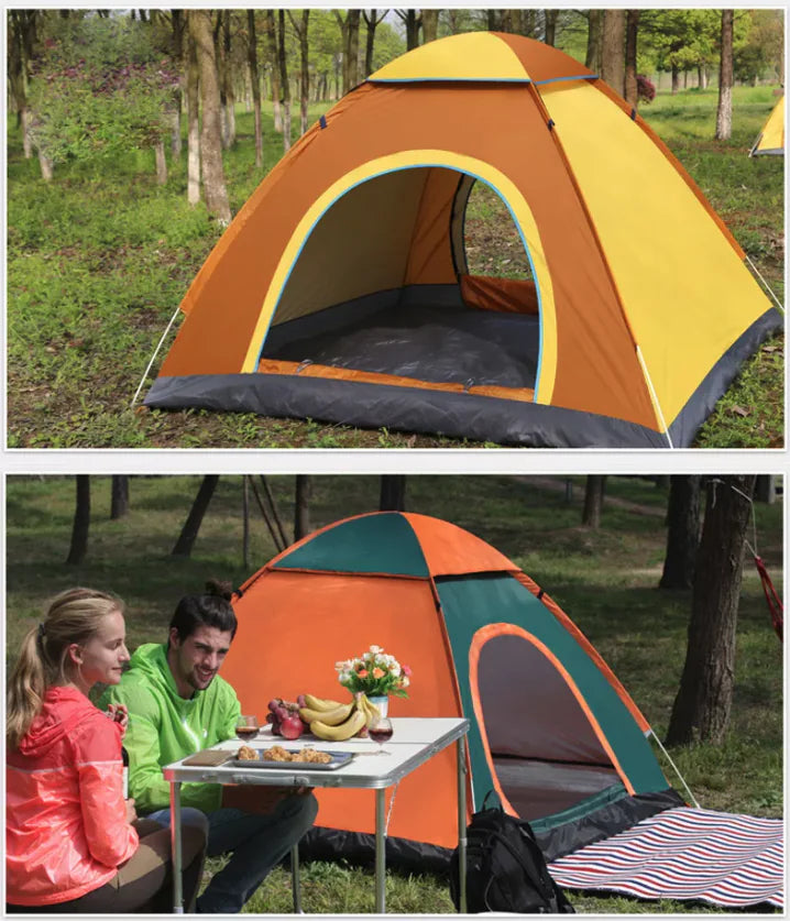 Pop Up Tent 2-3 Person Camping Tent Waterproof Hiking Canopy Shelter For Outdoor