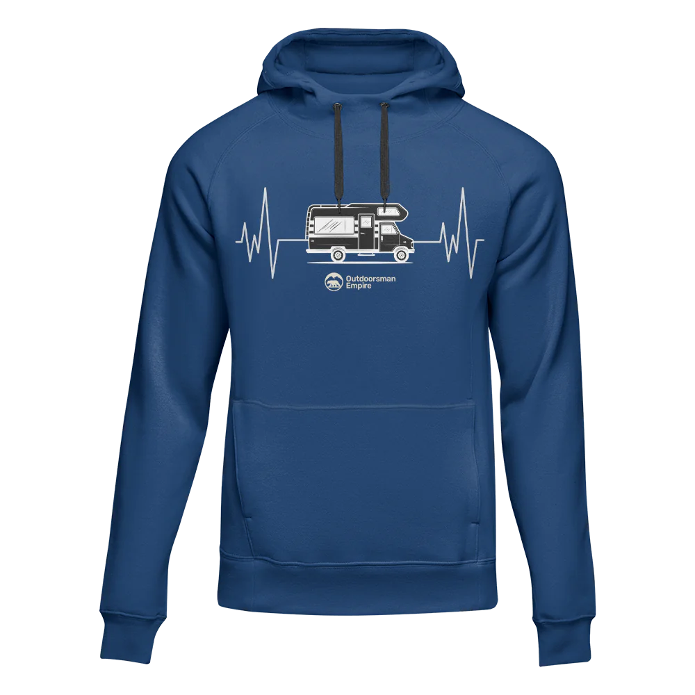 Camping Cardiogram Unisex Hoodie