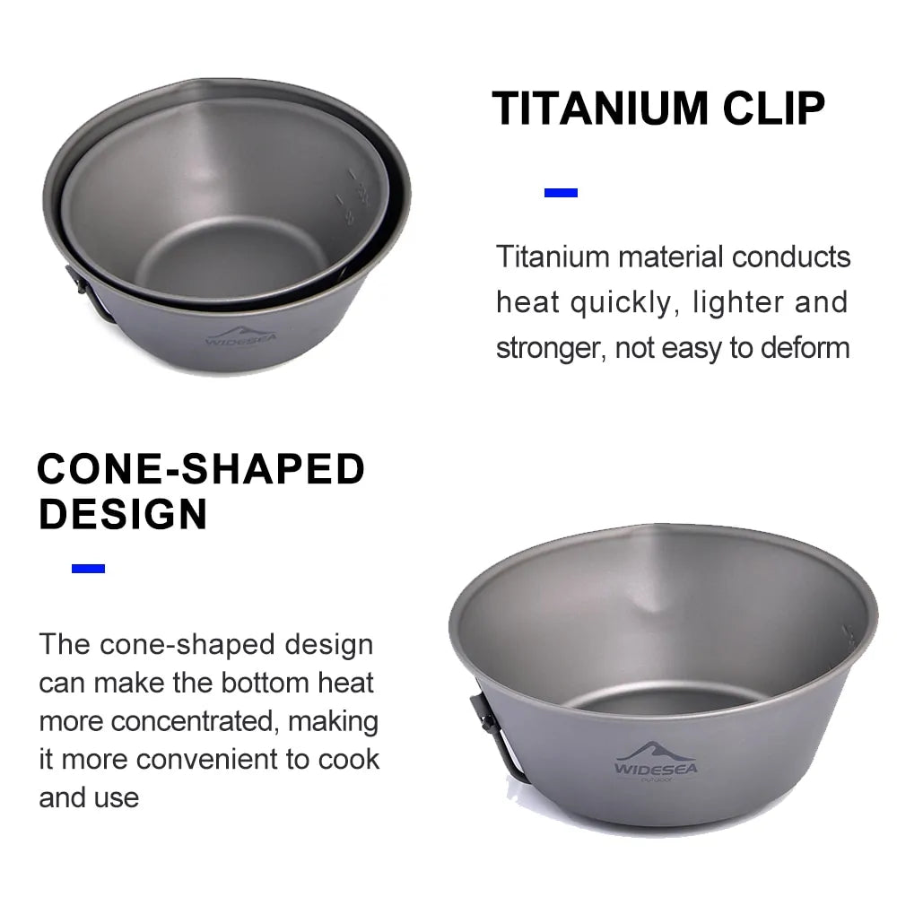 Titanium Camping Bowl