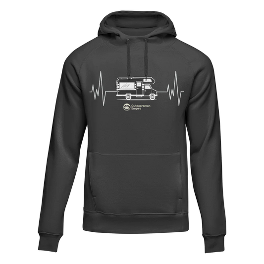 Camping Cardiogram Unisex Hoodie